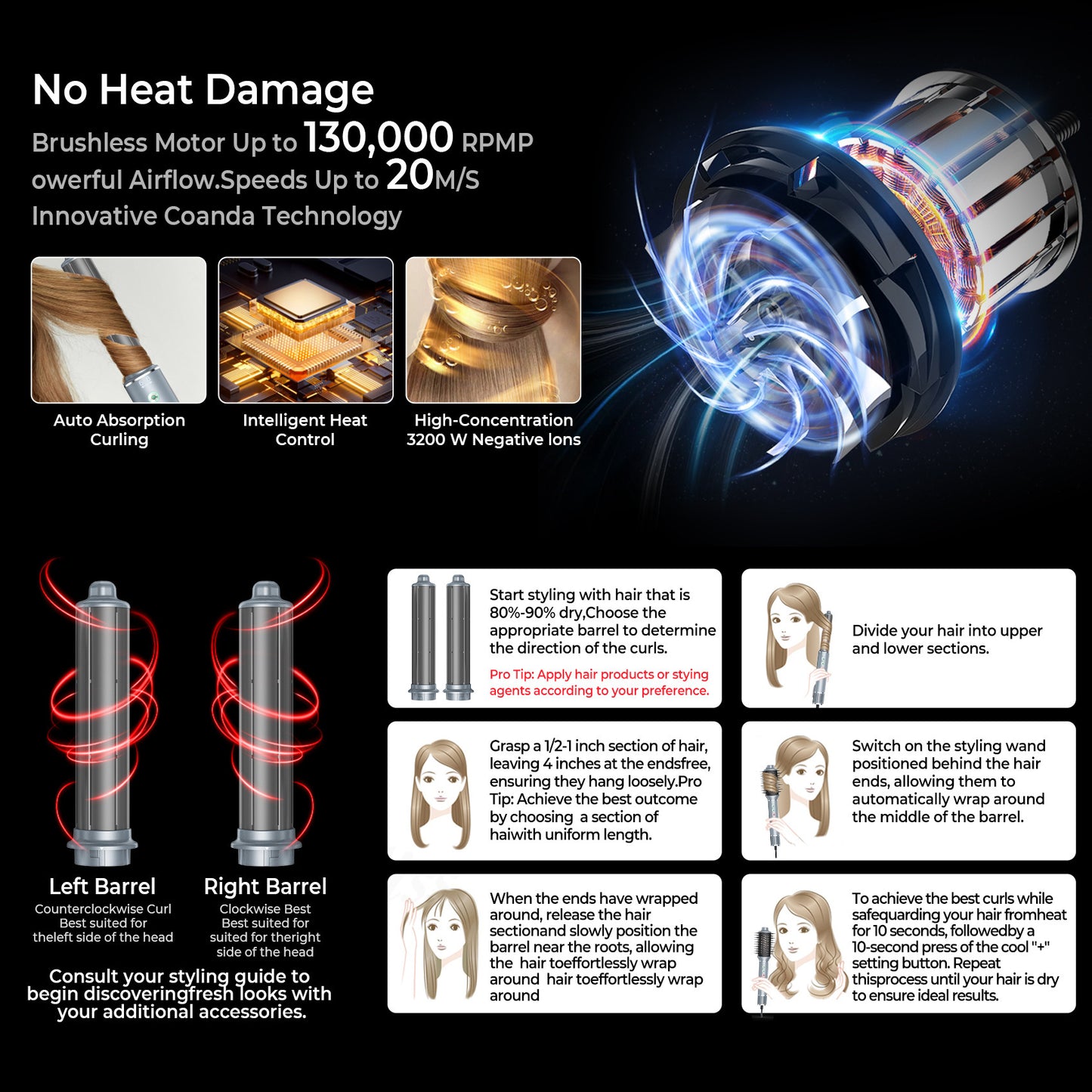 5 in 1 Hair Styler Dryer