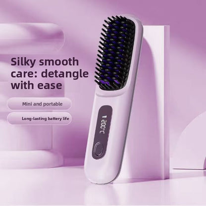 Mini Straightener Brush