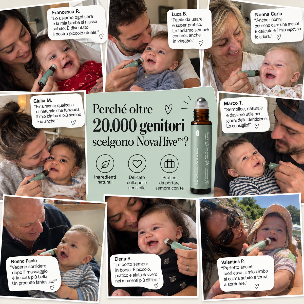 NovaHive™ BabyTeeth Roller