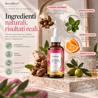 NovaHive™ Olio al Cyperus Rotundus™