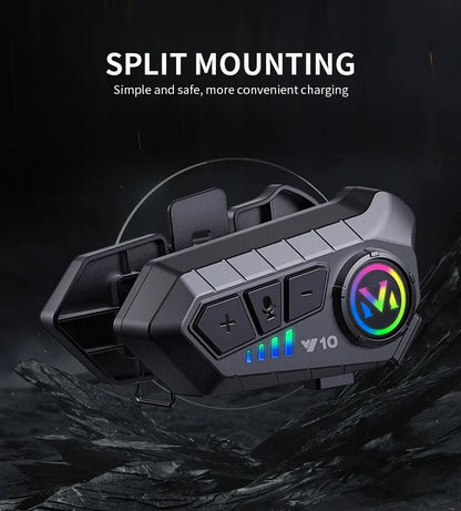 RideSync™ Pro Motorcycle Bluetooth Headset
