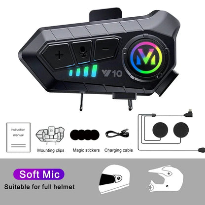 RideSync™ Pro Motorcycle Bluetooth Headset