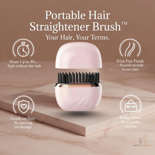 Portable Hair Straightener Brush™